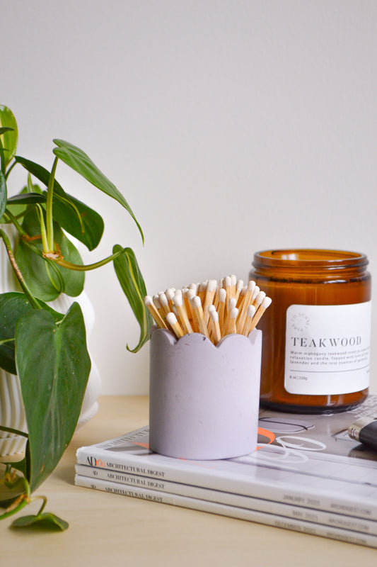 Scallop Match Holder