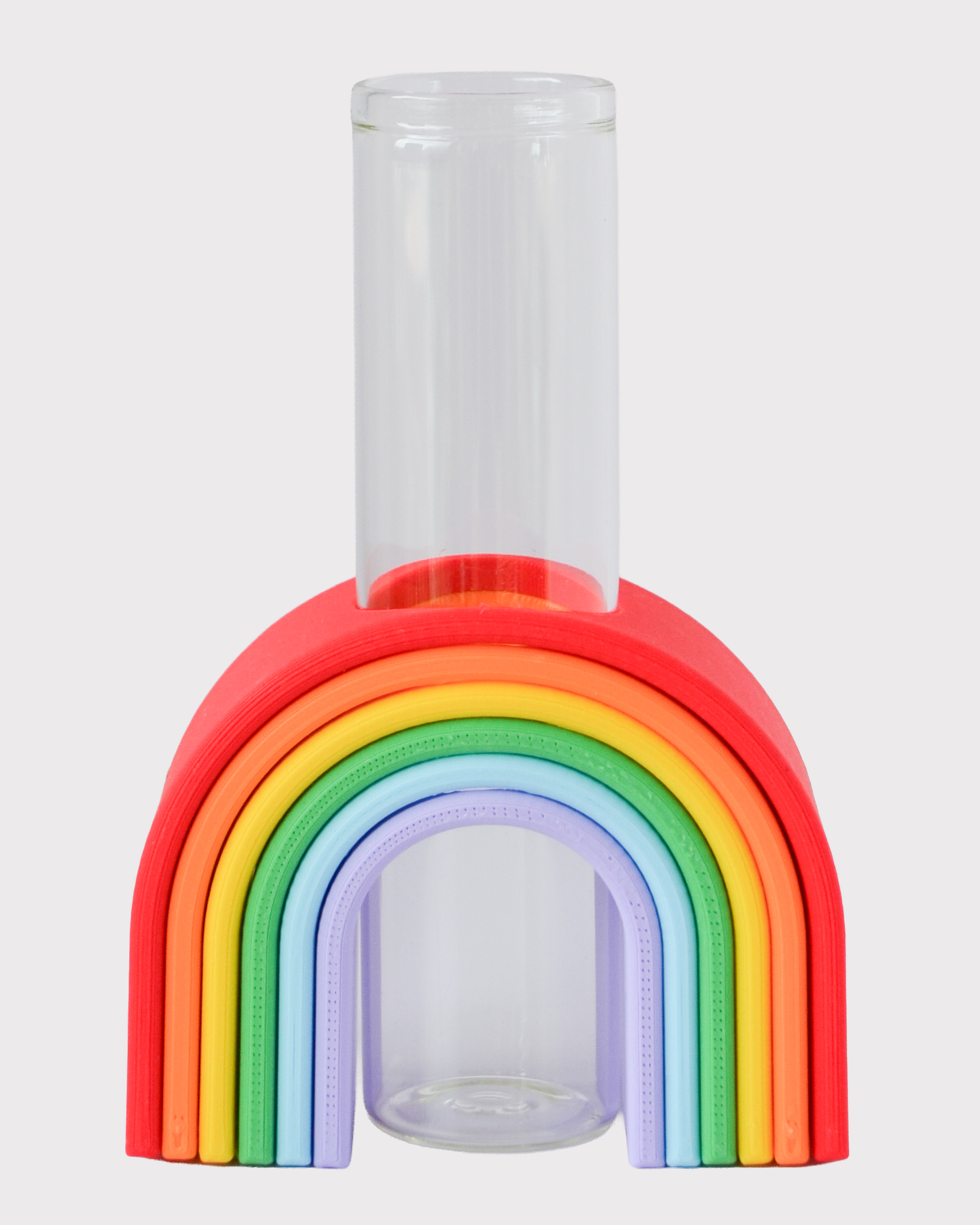 Rainbow Bud Vase