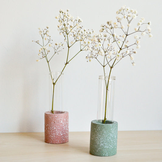 Speckled Propagation Vase